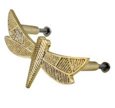 Golden Dragonfly Iron Cabinet Handles